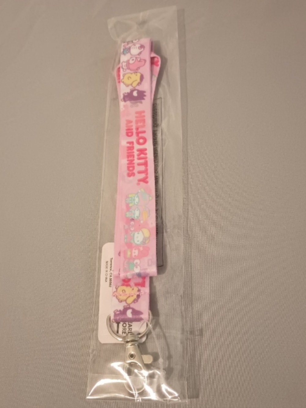 Sanrio Hello Kitty & Friends Light Pink Character Lanyard
